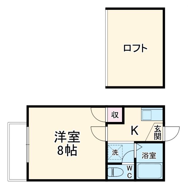 イーストコート大山寺の間取り