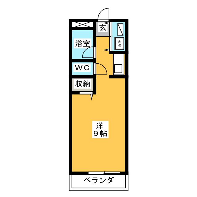 コーポ本田町の間取り