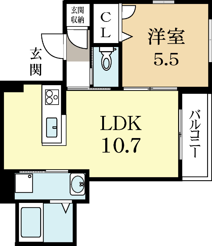 久世郡久御山町佐山のマンションの間取り