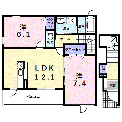 グラースの間取り