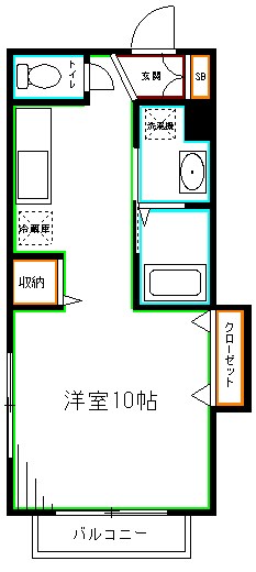 ハイムひまわりの間取り