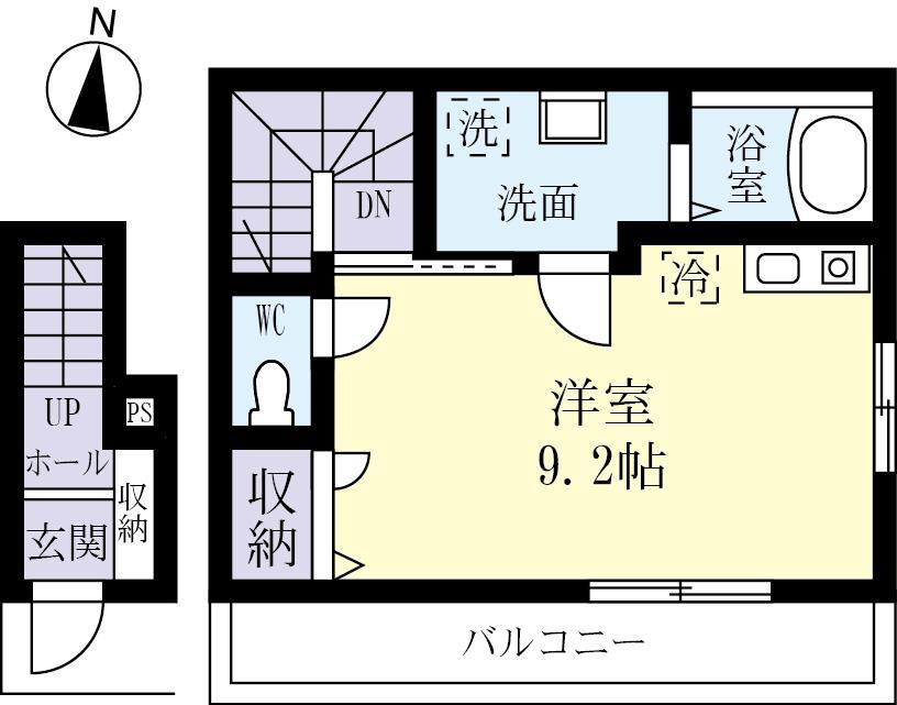 ドミール和光の間取り