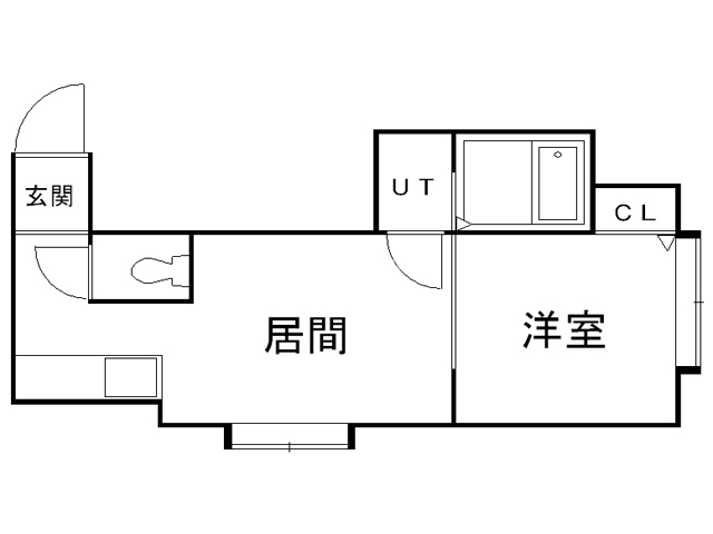 パセリーナ円山Ａ棟の間取り