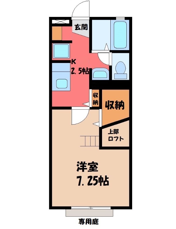 Kiratech Whiteの間取り