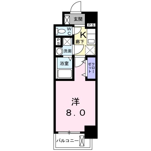 【セイント野並の間取り】