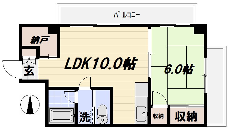 テランジアの間取り