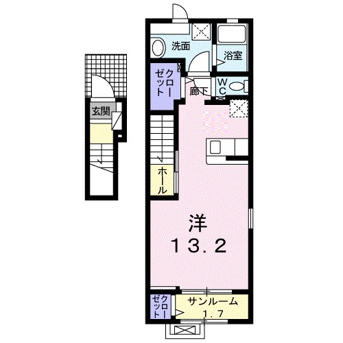 アリエッタの間取り