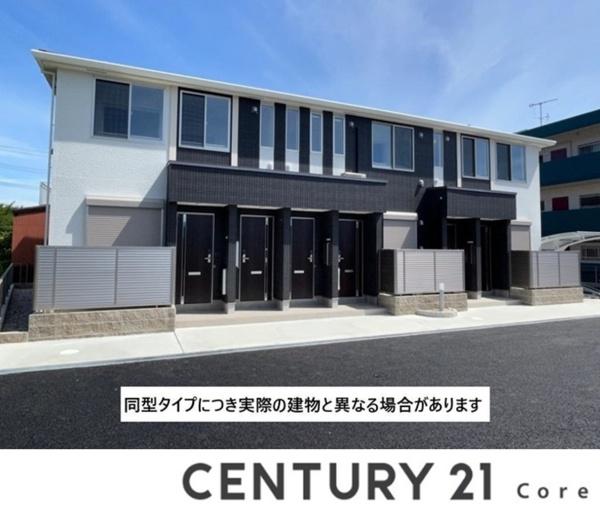 仮）野洲市西河原賃貸アパート2の建物外観