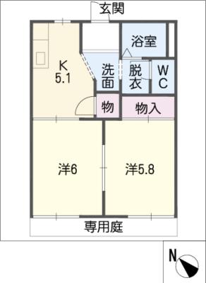 メゾン奥村の間取り