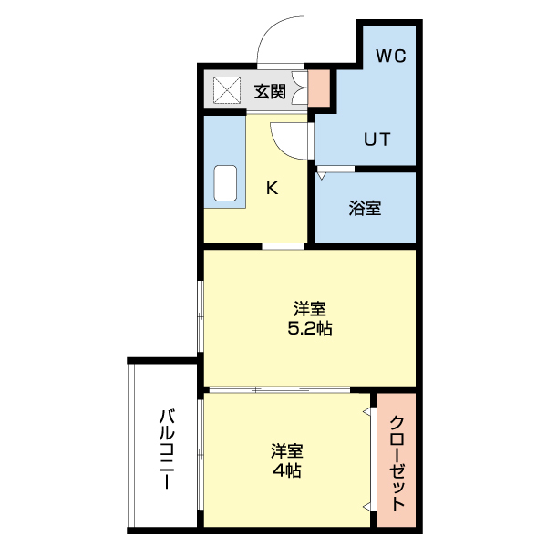 ＭＪＣ京都西大路Ｉの間取り