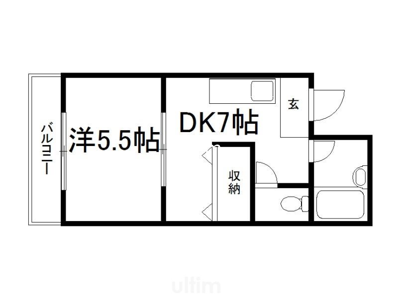 ティファニーハイツの間取り