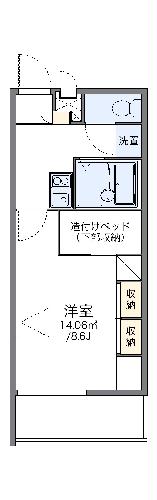 レオパレスＦｉｌｌの間取り