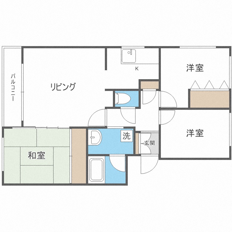 ボア伏見の間取り