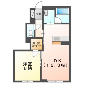 トレスセドロ新保の間取り