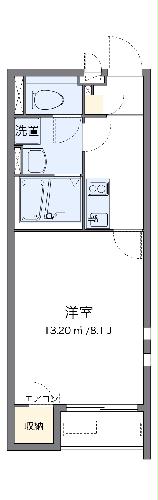 クレイノプランドール瀬戸越の間取り