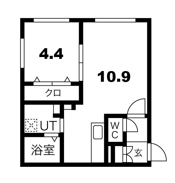 MAISON BONHEUR(メゾンボヌール)の間取り