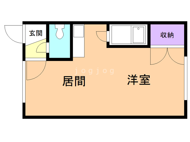 グリーンハイツの間取り