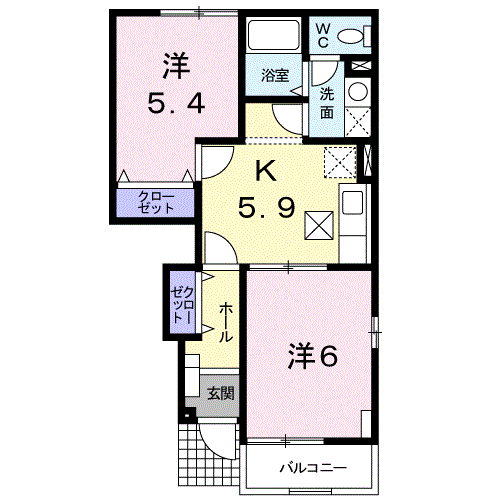 クレアIIの間取り