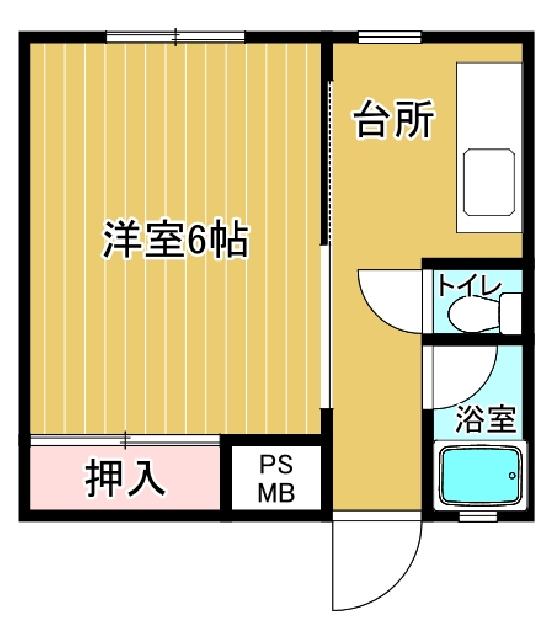 ワンセルフマンションの間取り