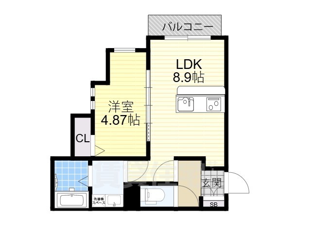 ルシエルクレールサクラの間取り