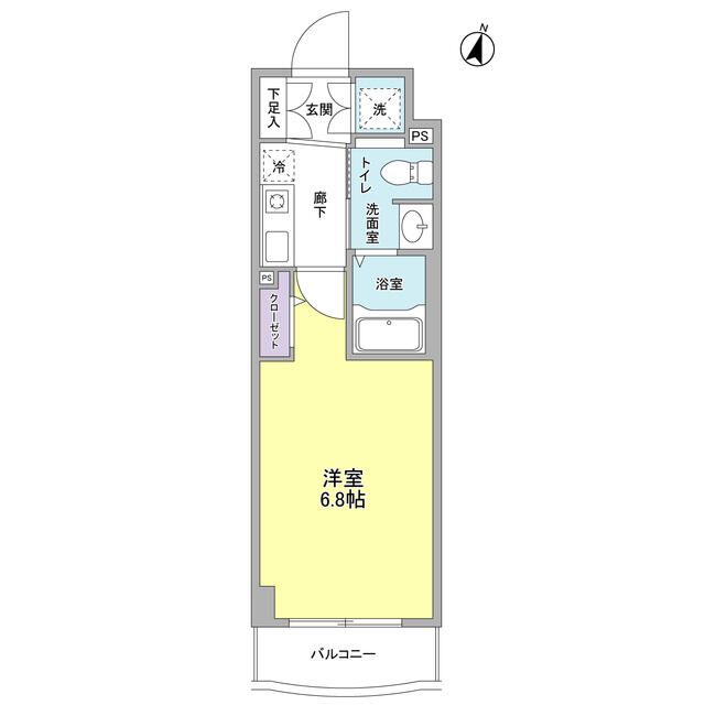 川崎市麻生区万福寺のマンションの間取り