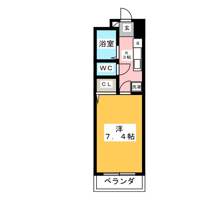 ベストハイツ高辻の間取り