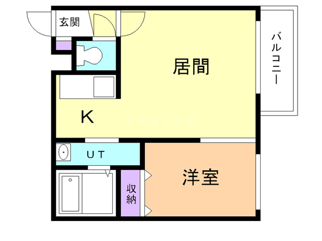 フェリーチェ学園前の間取り