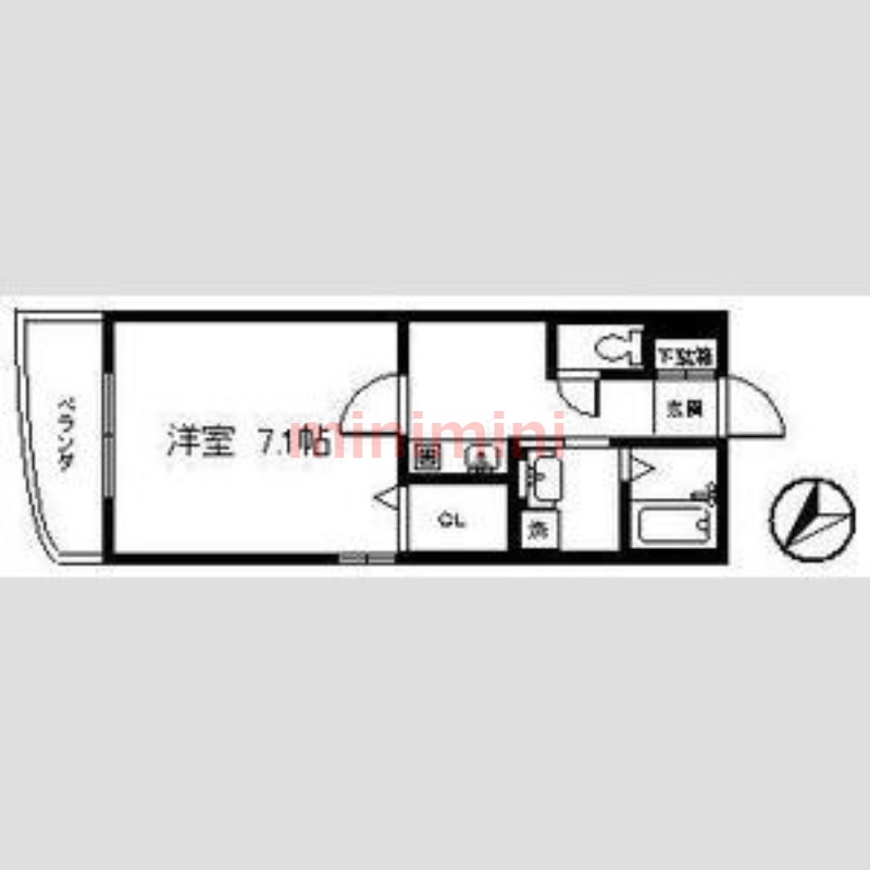 ＣＡＲＭＥＬ　カーメルの間取り