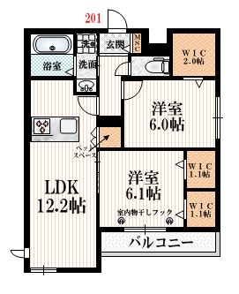 ロジェール・リアンの間取り