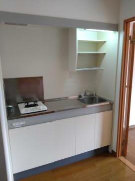 キッチン　ガスコンロ付