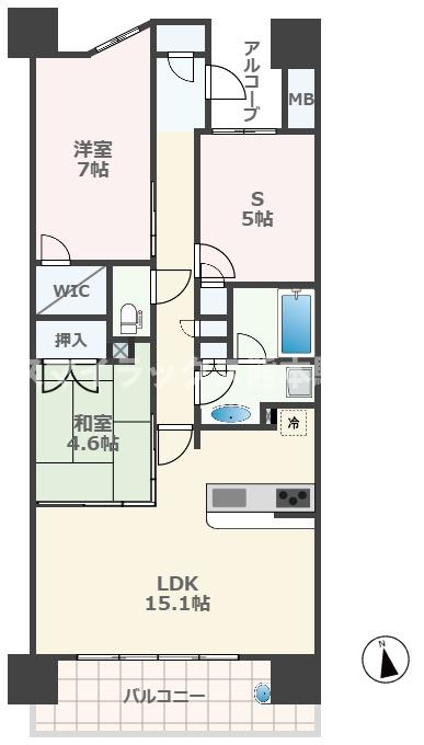 プレミスト京町本丁の間取り