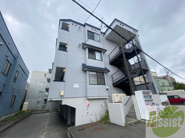 建物外観　札幌市東区北四十二条東「エレガンスハイム４２」