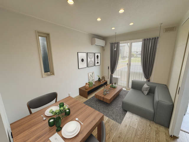 居室・リビング　CG画像のイメージ写真※室内の家具・家電の設置はございません