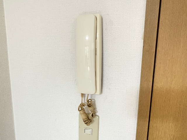 セキュリティ　インターフォン付きです