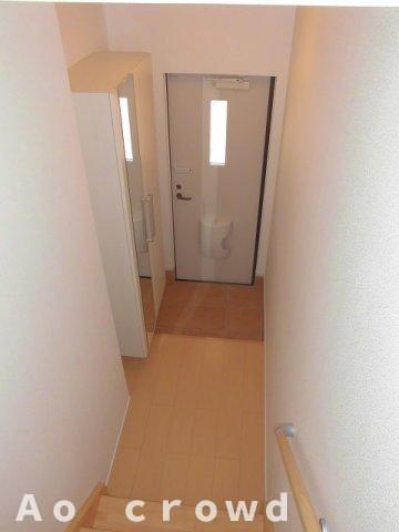 玄関　気になる物件はまとめてご案内ができます！