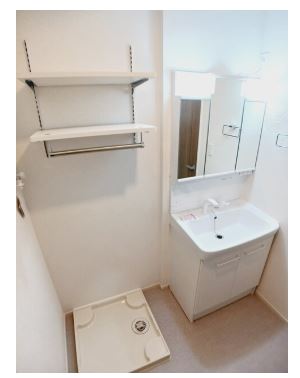 洗面設備　同タイプの画像です