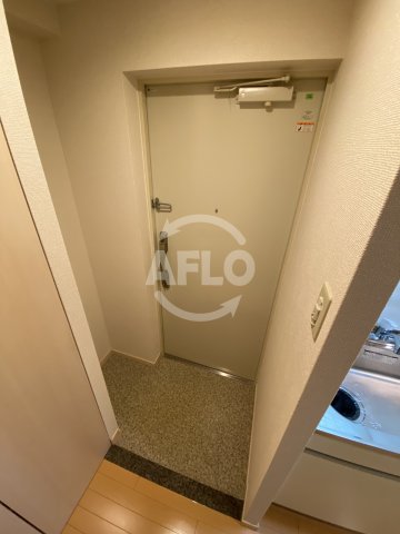 玄関　ミモサ中津　玄関