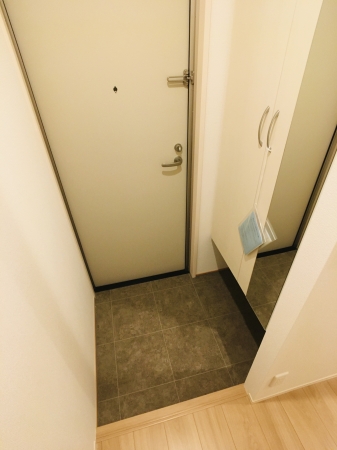 玄関　毎日通る玄関はこちらです