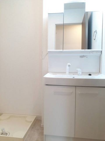 洗面設備　洗面所です