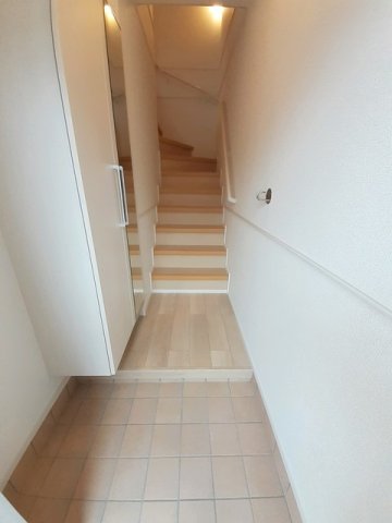 玄関　ゆったりとした玄関です