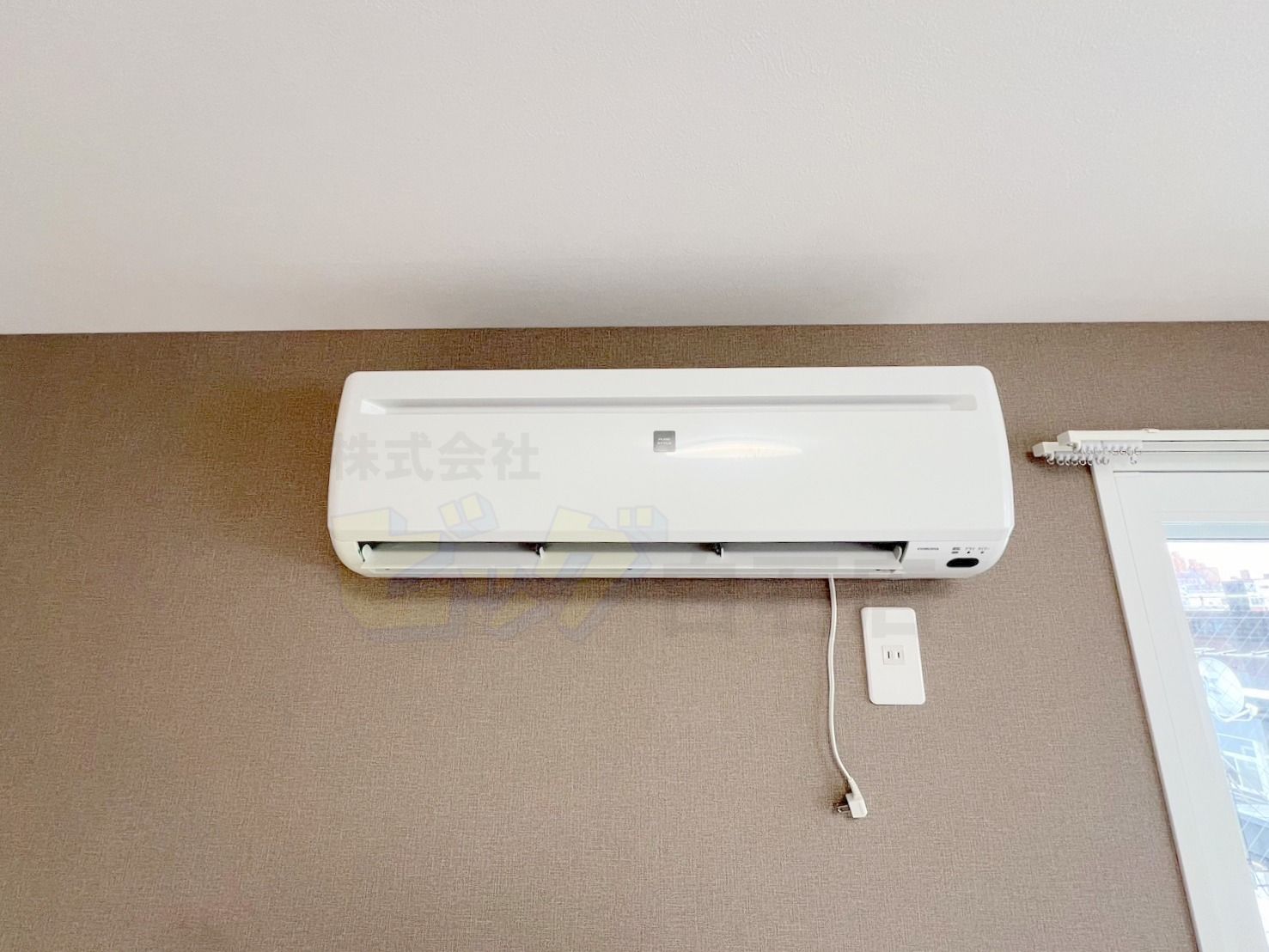 その他設備　エアコン完備で暑い夏も快適です♪