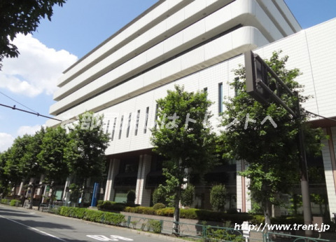 病院　JCHO東京新宿メディカルセンター（病院）まで720m