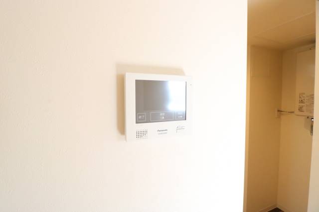 セキュリティ　モニター付きインターホンで安心♪