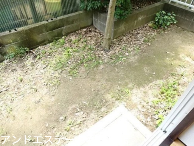 庭　専用庭があります