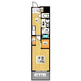ウィングス八幡駅前の間取り