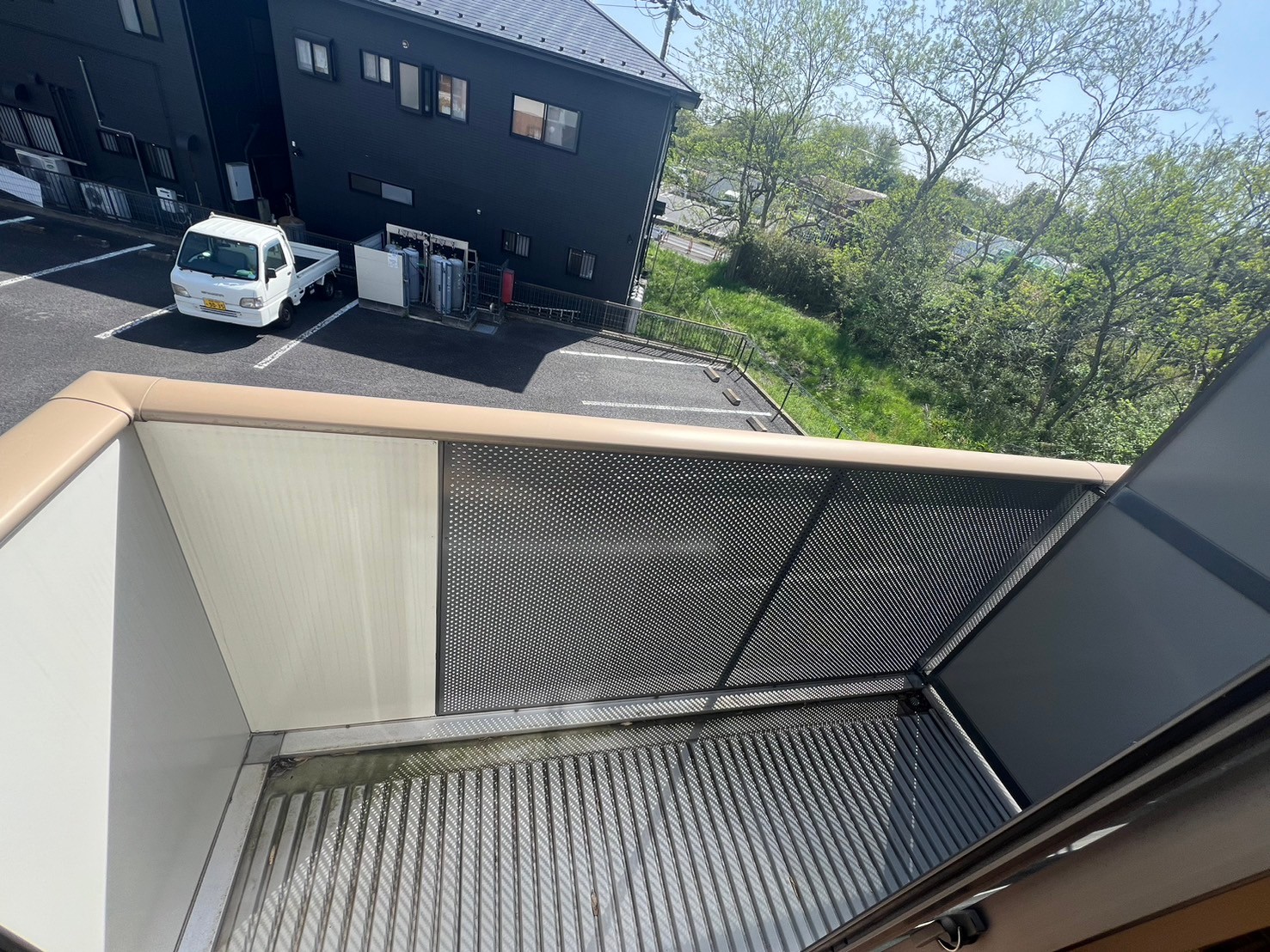 バルコニー　他の部屋の写真を引用しております