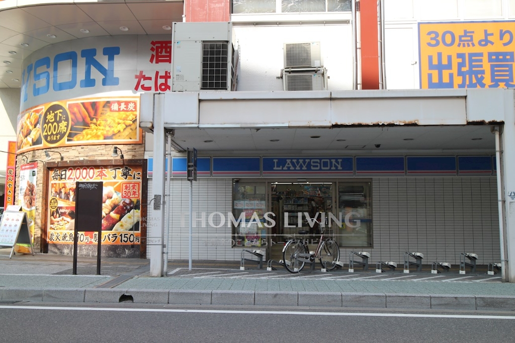 コンビニ　ローソン 小倉馬借店（コンビニ）まで338m