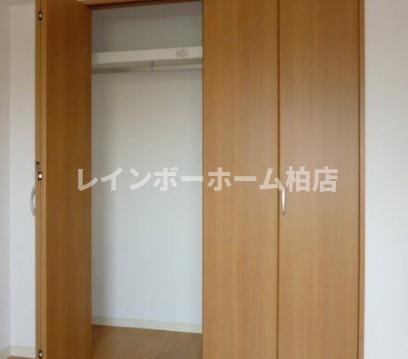 収納　たっぷりとした収納スペースです
