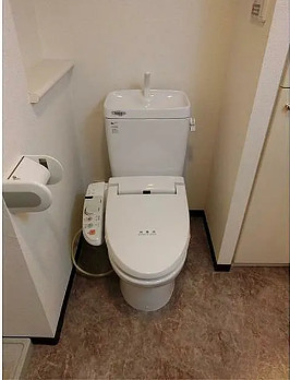 トイレ　写真は同タイプ住居です