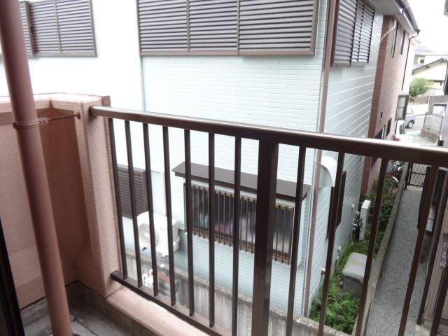 眺望　キッチン側のバルコニーです